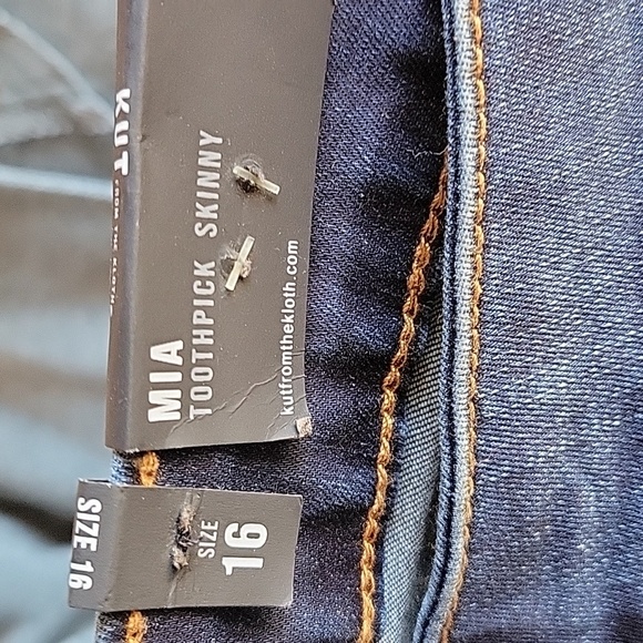 Kut Blue Denim Jeans - Picture 7 of 14